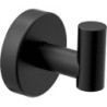 Toallero + portarrollos + percha negro mate - Accesorios de baño de acero inoxidable SUS304