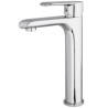 Grifo  lavabo alto pica cromo  monomando serie Turia