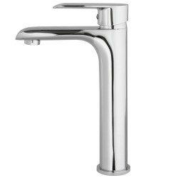 Grifo  lavabo alto pica cromo  monomando serie Turia