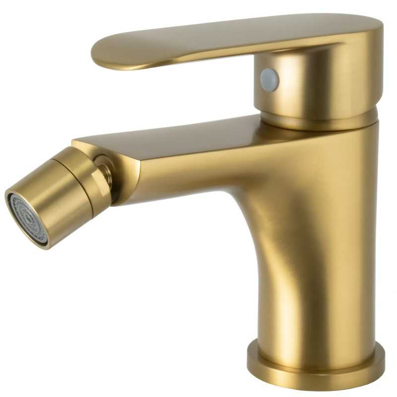 Grifo de bidé oro mate Grifo de bidé oro mate
