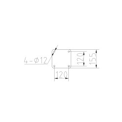 Ducha de exterior para jardín/piscina 18L  tubo curvo solar agua fría y caliente