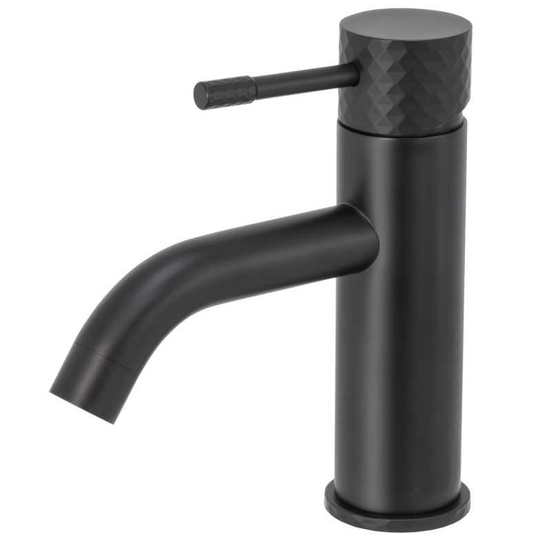 Grifo de lavabo monomando maneta luxury negro mate Grifo de lavabo monomando maneta luxury negro mate