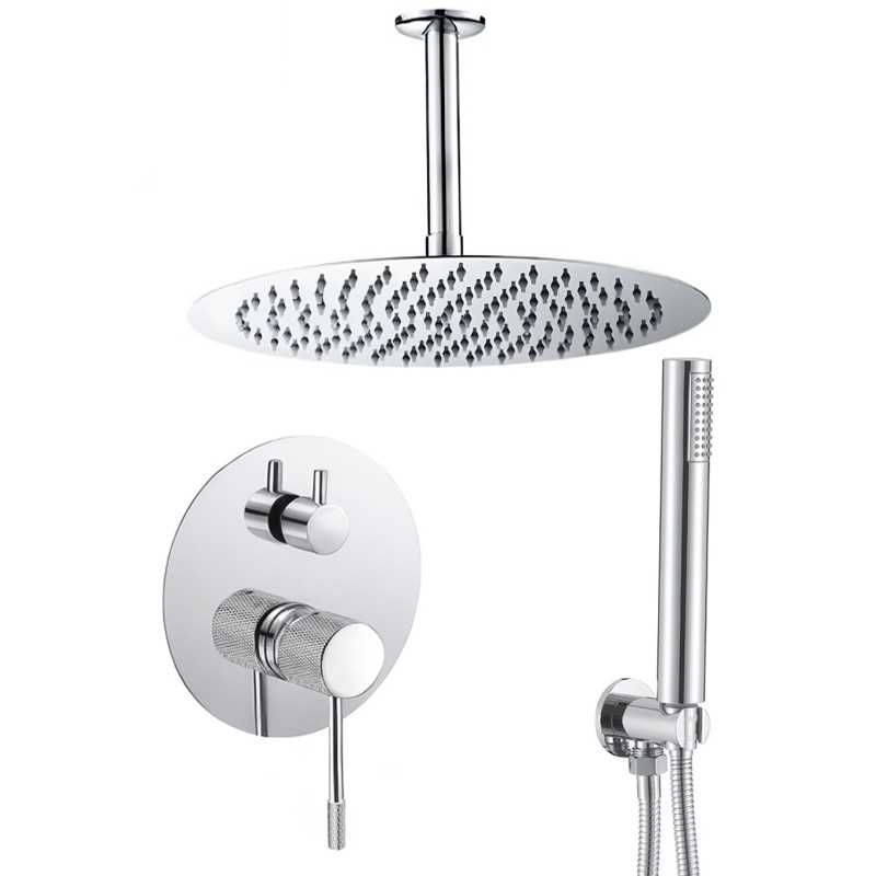 Ducha empotrada a techo acabado maneta luxury cromado Ducha empotrada a techo acabado maneta luxury cromado