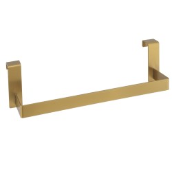 Toallero colgar oro mate cuadrado – Diseño elegante