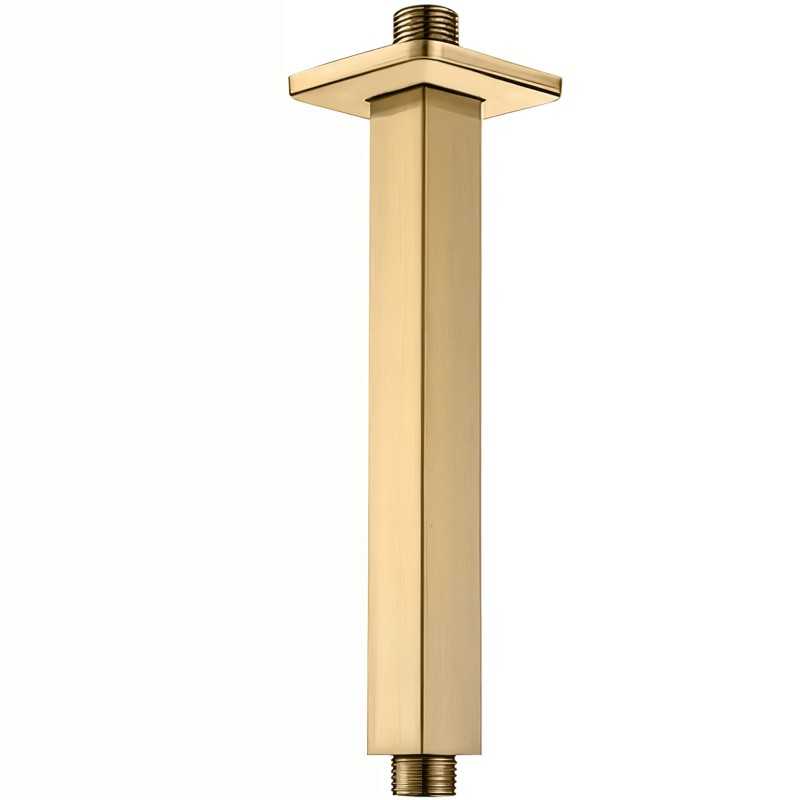 Soporte techo cuadrado oro mate Soporte techo cuadrado oro mate