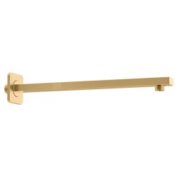 Soporte pared cuadrado oro mate