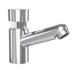 Grifo de lavabo bajo cromado