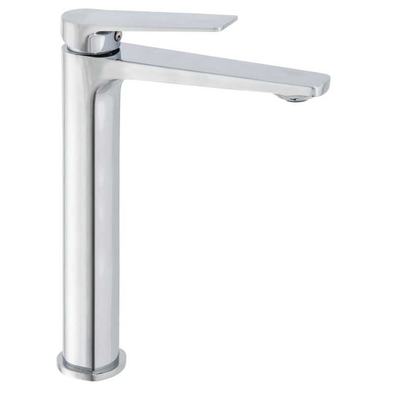 Grifo de lavabo alto pica monomando cromo serie Valdivia