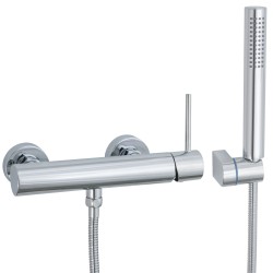 Grifo ducha cromado monomando serie Ebro