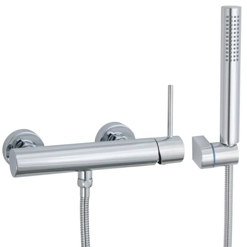 Grifo ducha cromado monomando serie Ebro