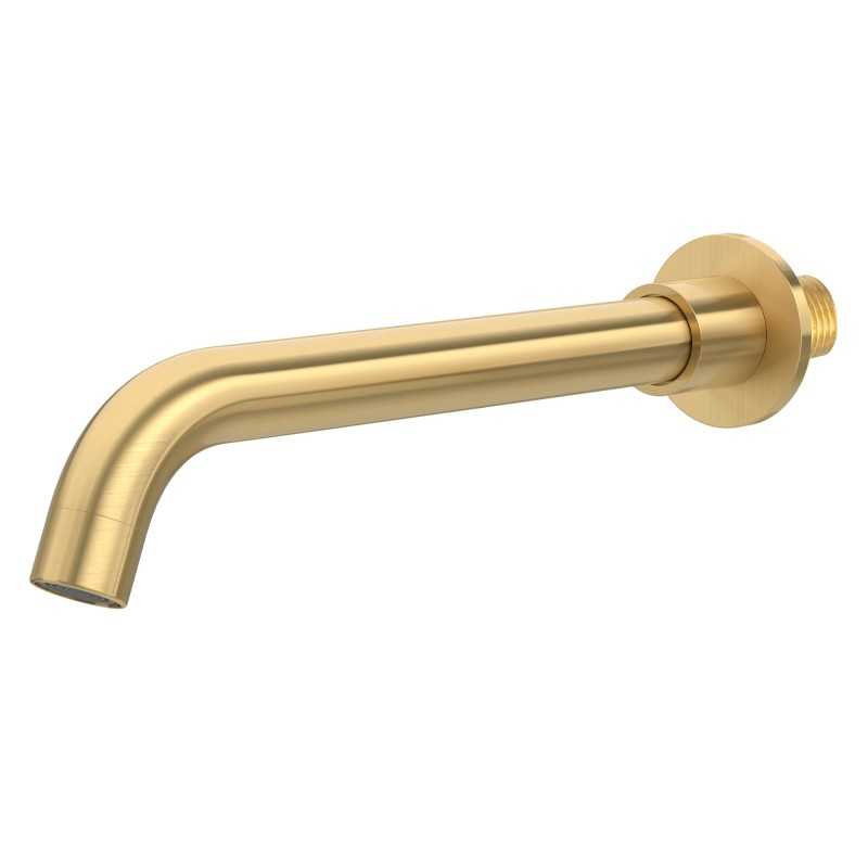 Caño 26cm redondo en oro mate