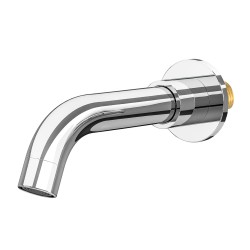 Caño corto de 15cm en cromado