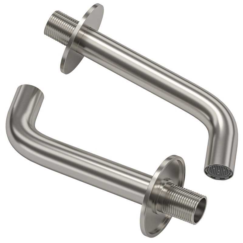 Caño 15CM DV001/15 acero cepillado