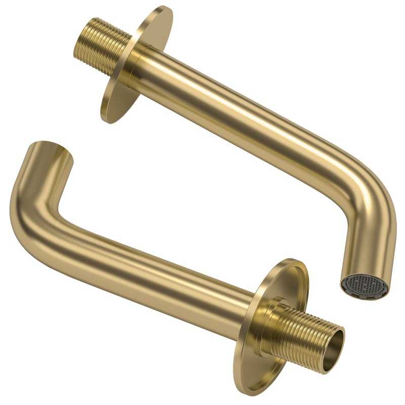 Caño 15CM DV001/15 oro mate