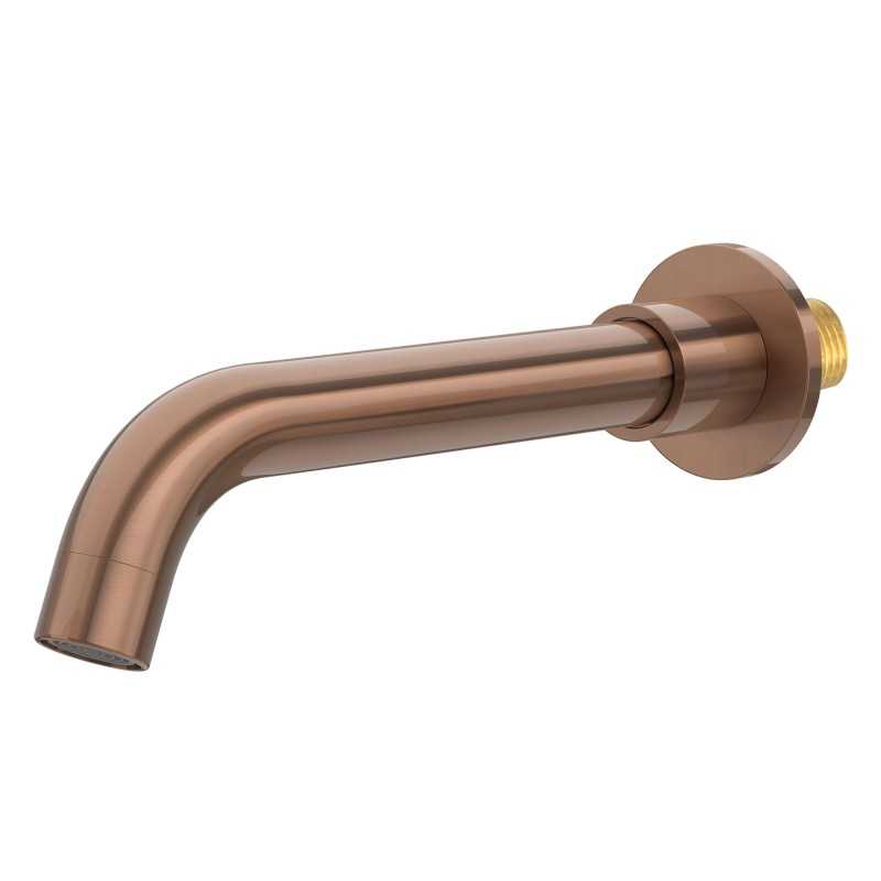 Caño 21cm redondo en oro rosa